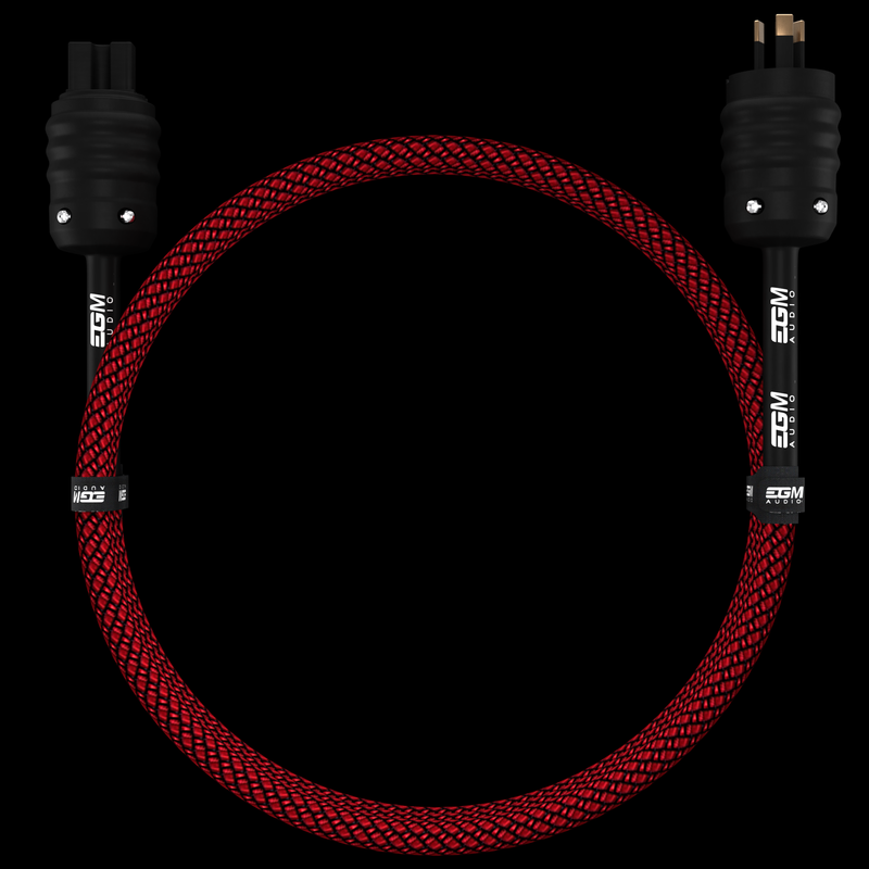 Audio Power Cable - Ruby