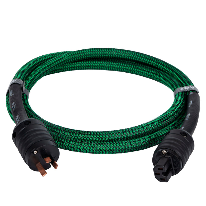 Audio Power Cable - Emerald